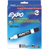 Expo Dry-Erase Markers, Chisel Point, Low-odor, 8/ST, Assorted SAN80078